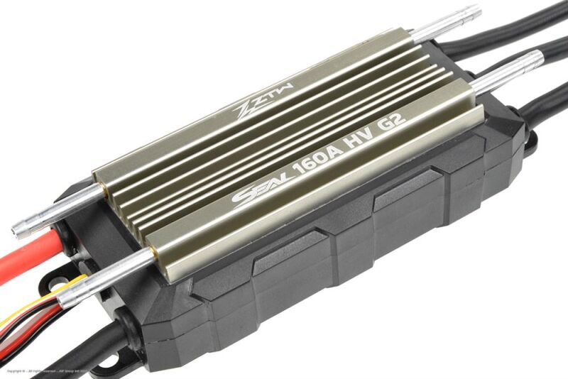 ZTW Seal 160A HV SBEC G2 6-14S Lipo SBEC 6-7.4-8.4V/10A / ZT-7160310