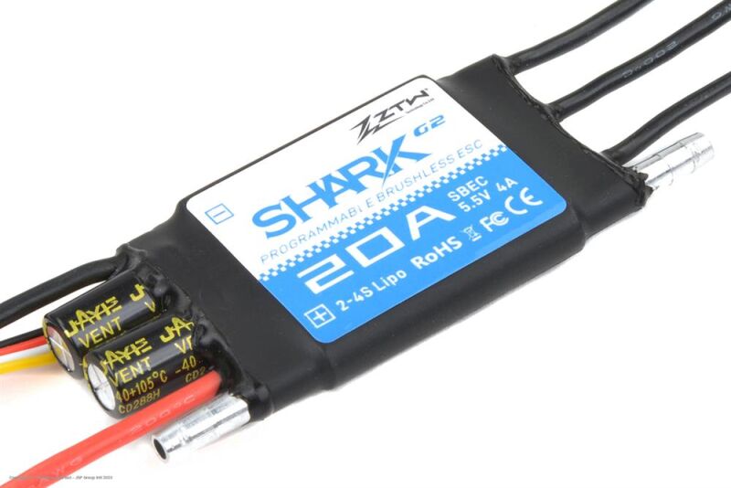 ZTW Shark 20A SBEC G2 2-4S SBEC 5-6V/4A / ZT-6020210