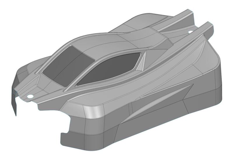 Team Corally SYNCRO 4 Body Clear Buggy 1 pc / C-00180-1055