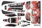Team Corally SYNCRO 4 Decal sheet Red 1 pc / C-00180-1055-1R