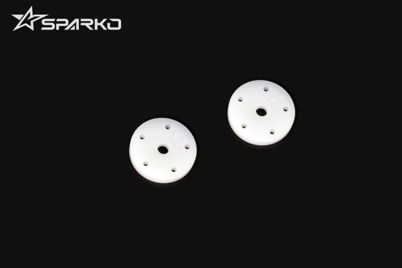 Sparko F8 Big Bore Flat Stoßdämpferkolben 5x1,3mm (2) / SPKF81045OP