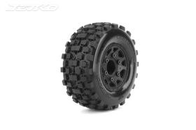 Jetko EX Tyre King Cobra SC Black wheel Hex 12,14,17mm...
