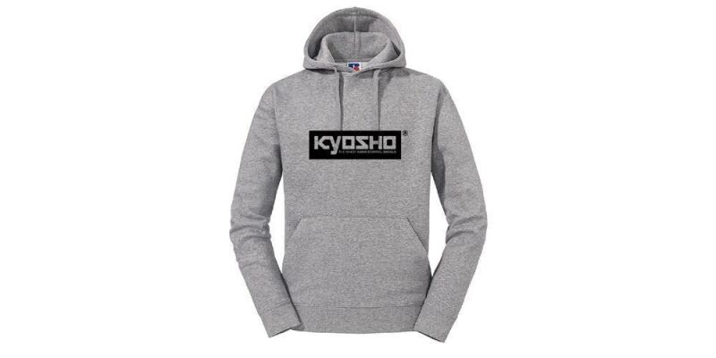 Kyosho Sweatshirt Hoodie Kapuze Grau K24 M / K.88240-M