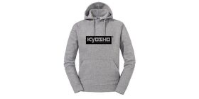 Kyosho Sweatshirt Hoodie Kapuze Grau K24 XXL / K.88240-XXL