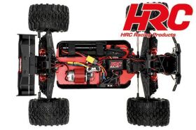 HRC Racing Car 1/10 XL Electric 4WD Truggy RTR HRC NEOXX Brushed ARTEMIX RED/BLACK / HRC15021BR-1