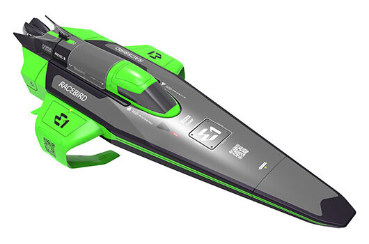 Joysway Rennboot elektrisch RTR E1 Race Bird Hydrofoil 1/10  grün / JOY8608G