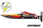 Joysway Rennboot elektrisch RTR Monster BRUSHLESS HRC COMBO 11.1V 2500mAh 40C LiPo & AC Balance Ladegerät / JOY8654-PLUS