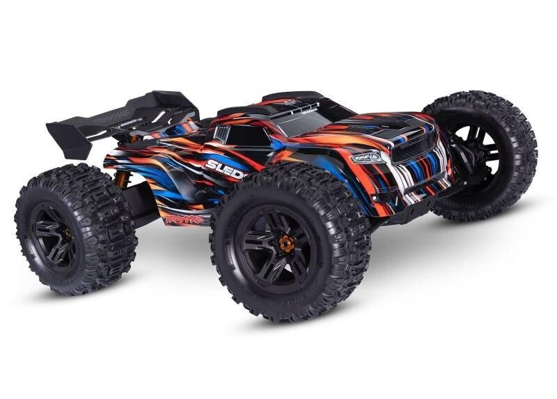 TRAXXAS SLEDGE 4x4 belted orange 1/8 Monster-Truck RTR / TRX95096-4-ORNG