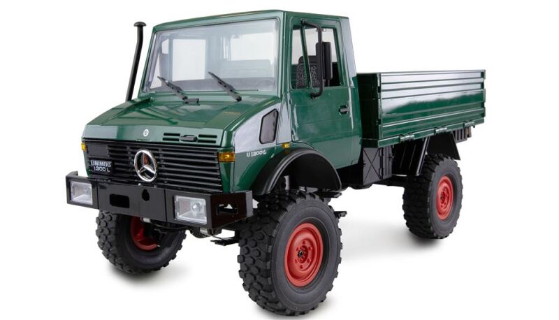 AMEWI / Mercedes-Benz Unimog Basic 4WD 1:12 RTR grün / 22632