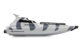 AMEWI / Black Turbo Militärboot mit Jetantrieb 420mm RTR camouflage-grau / 26111