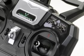 ABSIMA 4-Kanal Stick Fernsteuerung "SR4S" 2.4GHz inkl. Empfänger / 2000022