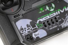 ABSIMA 4-Kanal Stick Fernsteuerung "SR4S" 2.4GHz inkl. Empfänger / 2000022