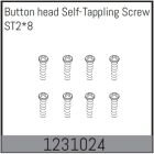 ABSIMA Rundkopfschrauben M2*8 (8 St.) / 1231024