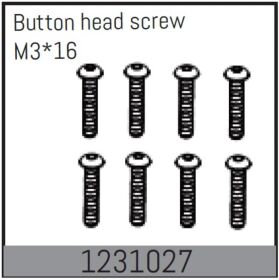ABSIMA Rundkopfschrauben M3*16 (8 St.) / 1231027