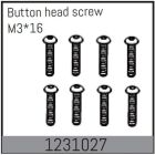 ABSIMA Rundkopfschrauben M3*16 (8 St.) / 1231027