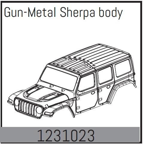 ABSIMA Karosserie gun-met. - Sherpa  / 1231023