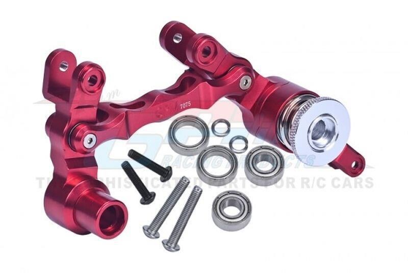 GPM Aluminium Lenk-Set rot / GPMTXM048NAR