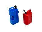 H-SPEED Deko 1/10 Kunststoff Ölkanister rot/blau / HSPY072