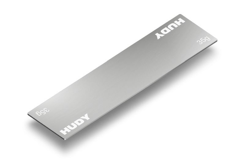 HUDY Stahlgewicht für Slim Akku Pack 35g rostfrei / HUD293012