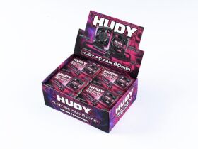 HUDY BRUSHLESS RC FAN 40MM w INTERNAL SOLDERING TABS SET...