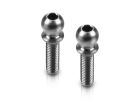 HUDY TITAN BALL STUD D=4.9 / L=10 / S=3.5 / 2mm HEX (2) / HUD990010
