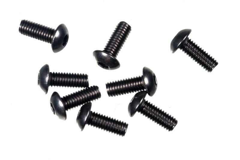 MUGEN SCHRAUBE M3X8 FLACHKOPF TITAN (8) / MUGB0730Tb