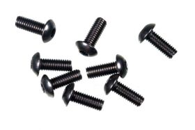 MUGEN SCHRAUBE M3X8 FLACHKOPF TITAN (8) / MUGB0730Tb