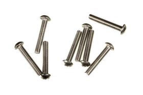 MUGEN SCHRAUBE M3X18 FLACHKOPF TITAN (8) / MUGB0735Tb