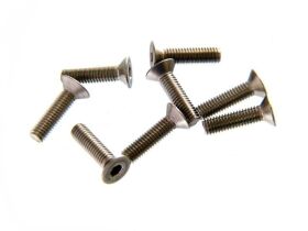 MUGEN SCHRAUBE M3X12 SENKKOPF TITAN (8) / MUGB0743Tb