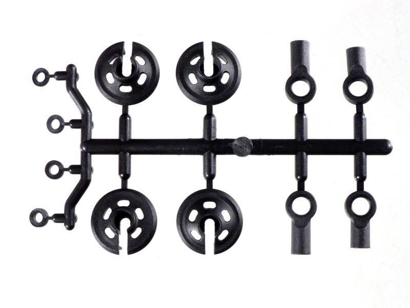 MUGEN Shock Rod End, Spring Cup Set MSB1 / MUGB2501