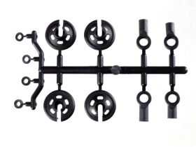 MUGEN Shock Rod End, Spring Cup Set MSB1 / MUGB2501