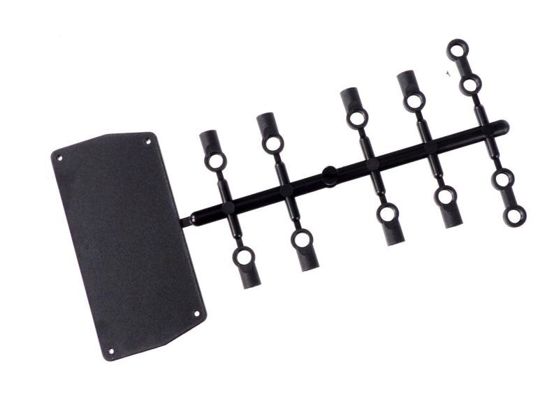 MUGEN Anti-roll Bar Link, ESC Mount Plate MSB1 / MUGB2701/2