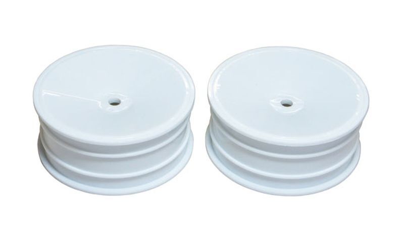 MUGEN 2WD Front Wheels 2.2in 12mm Hex (White) MSB1 / MUGB2901W