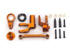 TRAXXAS Maxx Slash Lenkung Bellcranks Alu orange / TRX10246-ORNG