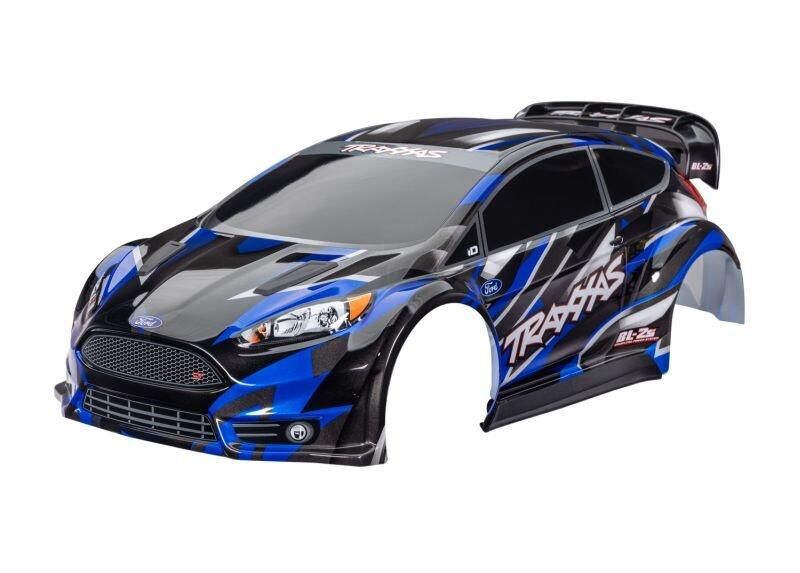 TRAXXAS Karosserie Ford Fiesta ST Rally blau / TRX7418-BLUE