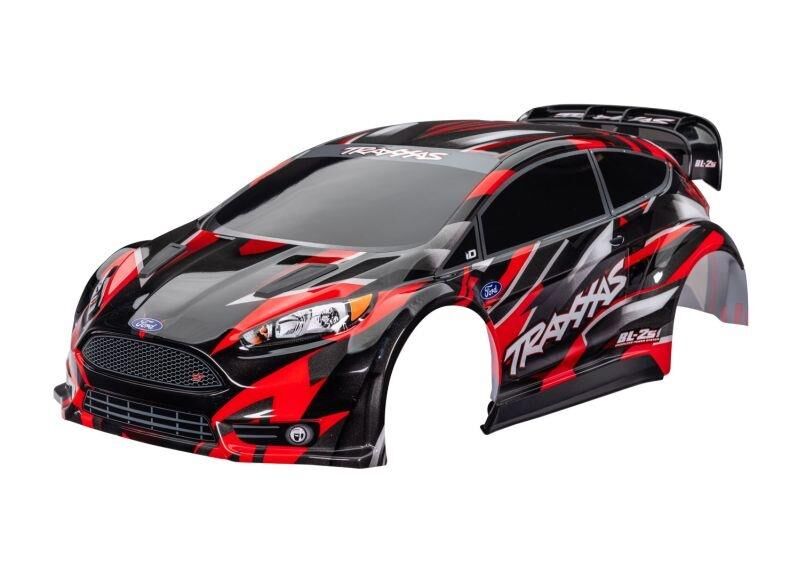 TRAXXAS Karosserie Ford Fiesta ST Rally rot / TRX7418-RED