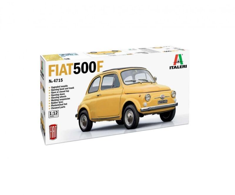 ITALERI 1:12 Fiat 500 Upgraded Edition / 510004715