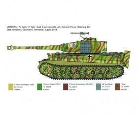 ITALERI 1:35 Pz.Kpfw. VI Tiger I Ausf. E sp Prod / 510006754