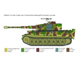 ITALERI 1:35 Pz.Kpfw. VI Tiger I Ausf. E sp Prod / 510006754