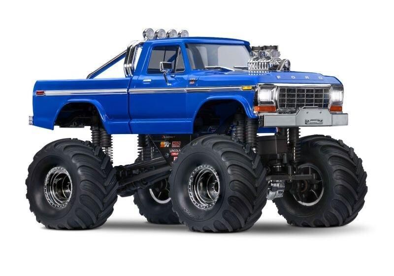 TRAXXAS TRX-4MT Ford F150 4x4 blau 1/18 Monster-Truck RTR / TRX98044-1-BLUE