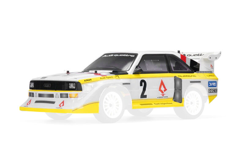 Carisma M48S AUDI SPORT QUATTRO BODY PLASTIC PARTS SET / CA-16515