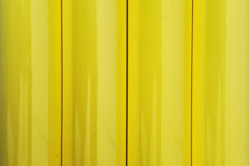 Oracover GQ-Cote Lemon Yellow ( Length : Roll 2m , Width : 60cm ) / OR-30-033-002