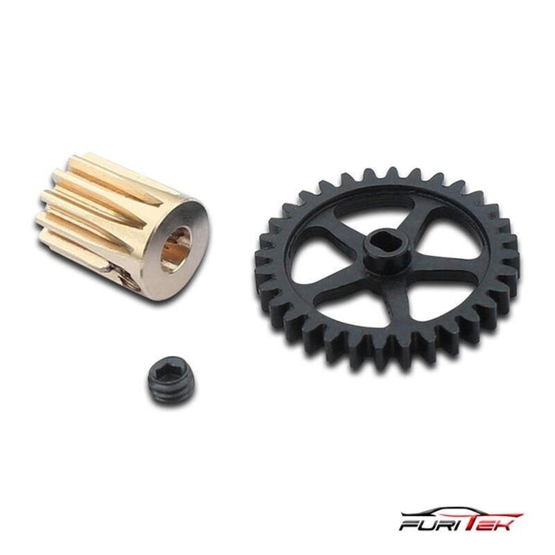 FURITEK Brushless conversion scx24 0.5M Spur Gear and 12T Pinion G / FUR2050