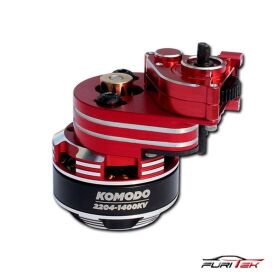 FURITEK STELLAR transmission with KOMODO brushless setup...