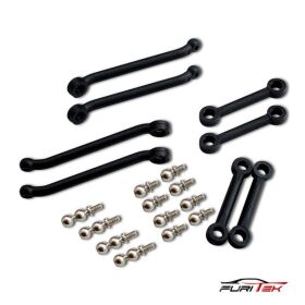 FURITEK Plastic HIGH CLEARANCE LINKS SET FOR RAMPART 1/24...