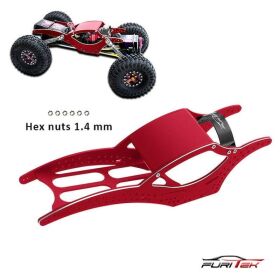 FURITEK SCYTHE V2 ALU FRAME KIT FOR SCX24 CRAWLERS Red /...