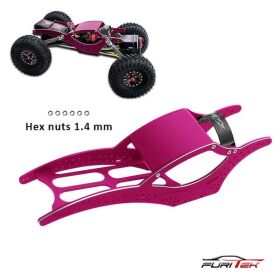 FURITEK SCYTHE V2 ALU FRAME KIT FOR SCX24 CRAWLERS Purple...