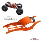 FURITEK SCYTHE V2 ALU FRAME KIT FOR SCX24 CRAWLERS Orange / FUR2150