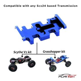 FURITEK LCG ALU Skid plate Blue / FUR2170