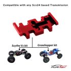 FURITEK LCG ALU Skid plate Red / FUR2171